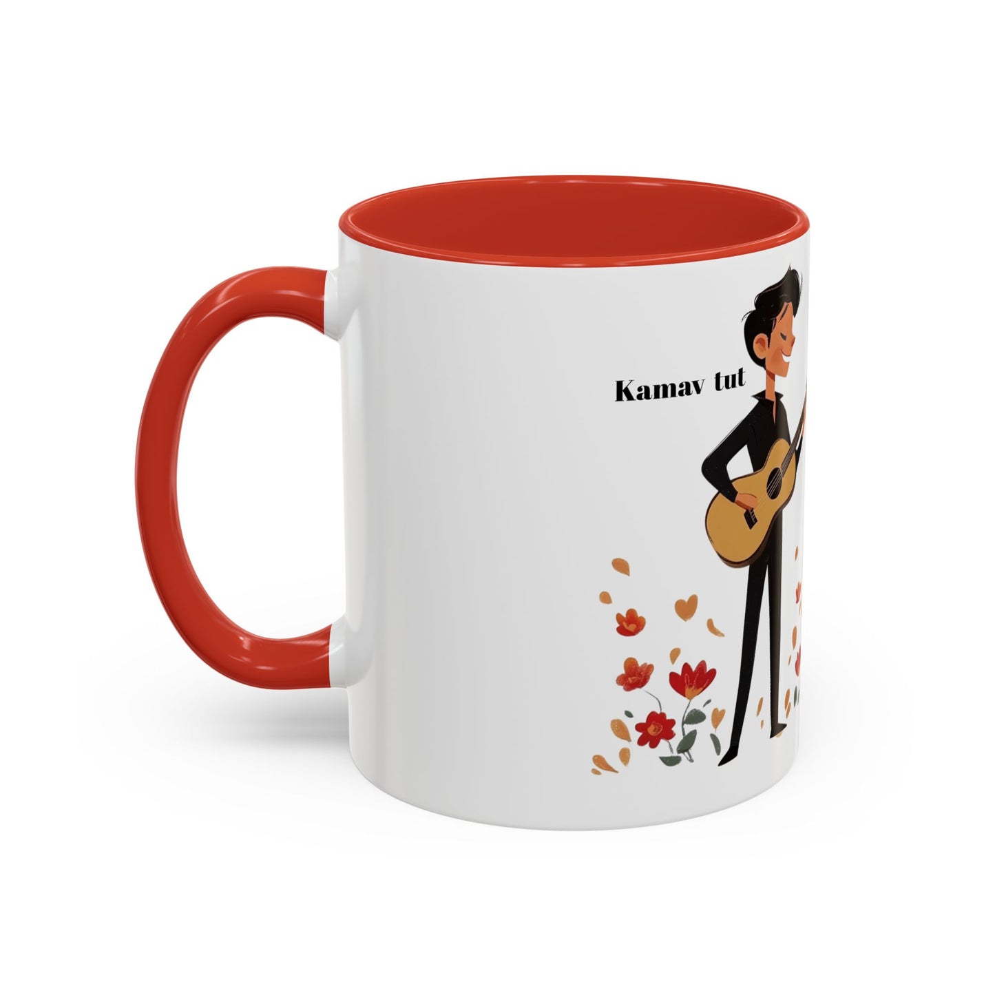 🎸 „Kamav tut“ – Romantický hrnek s romskou láskou