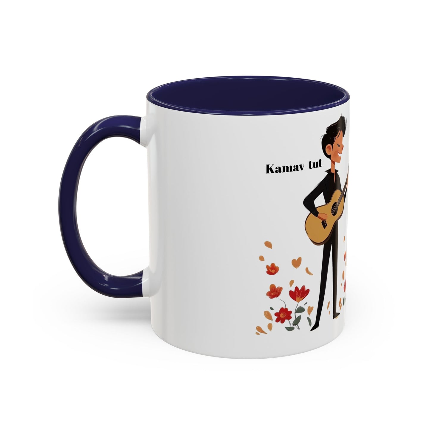 🎸 „Kamav tut“ – Romantický hrnek s romskou láskou