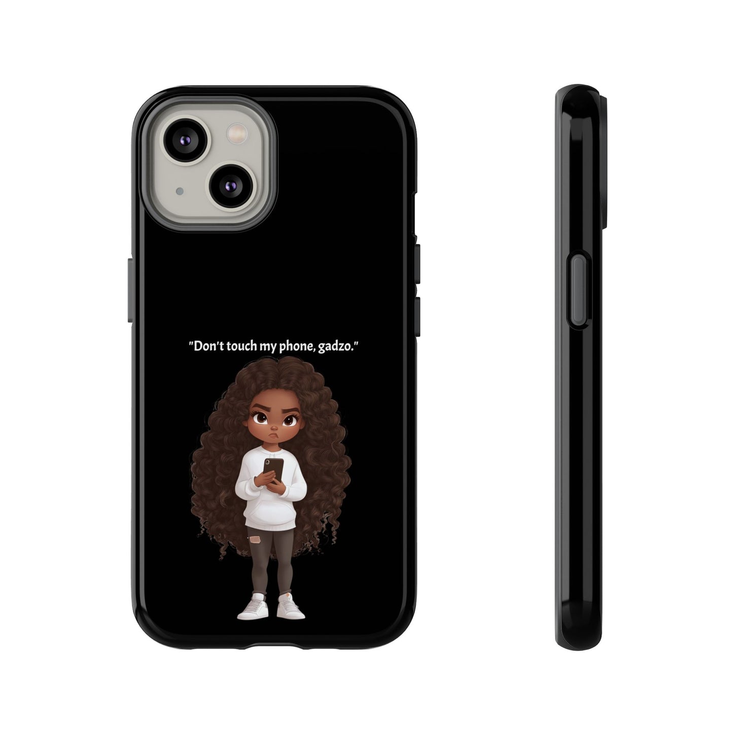 📱 „Don't touch my phone, gadzo.“ – Kryt s postojem a vtipem