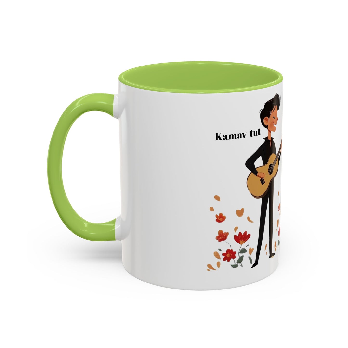 🎸 „Kamav tut“ – Romantický hrnek s romskou láskou