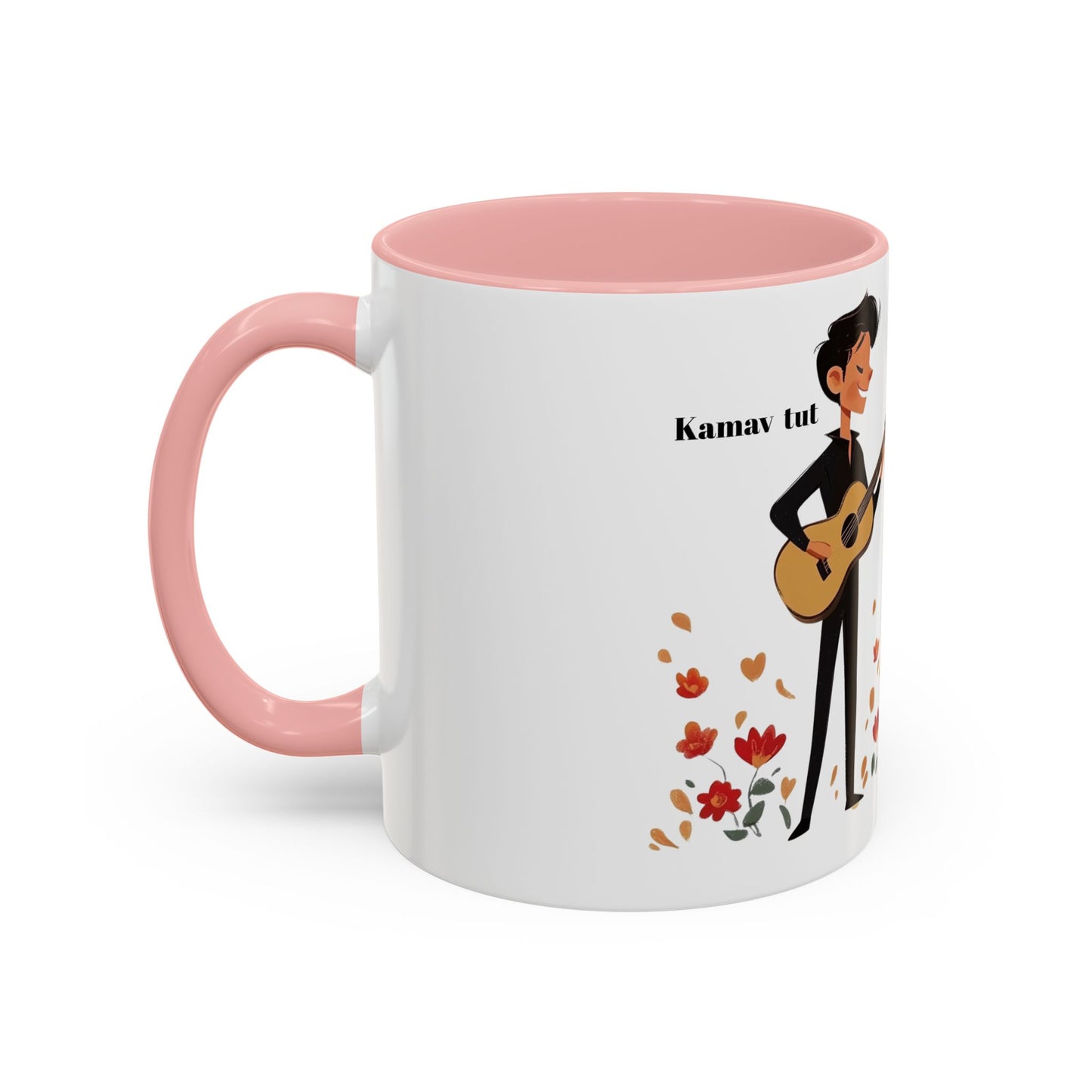 🎸 „Kamav tut“ – Romantický hrnek s romskou láskou