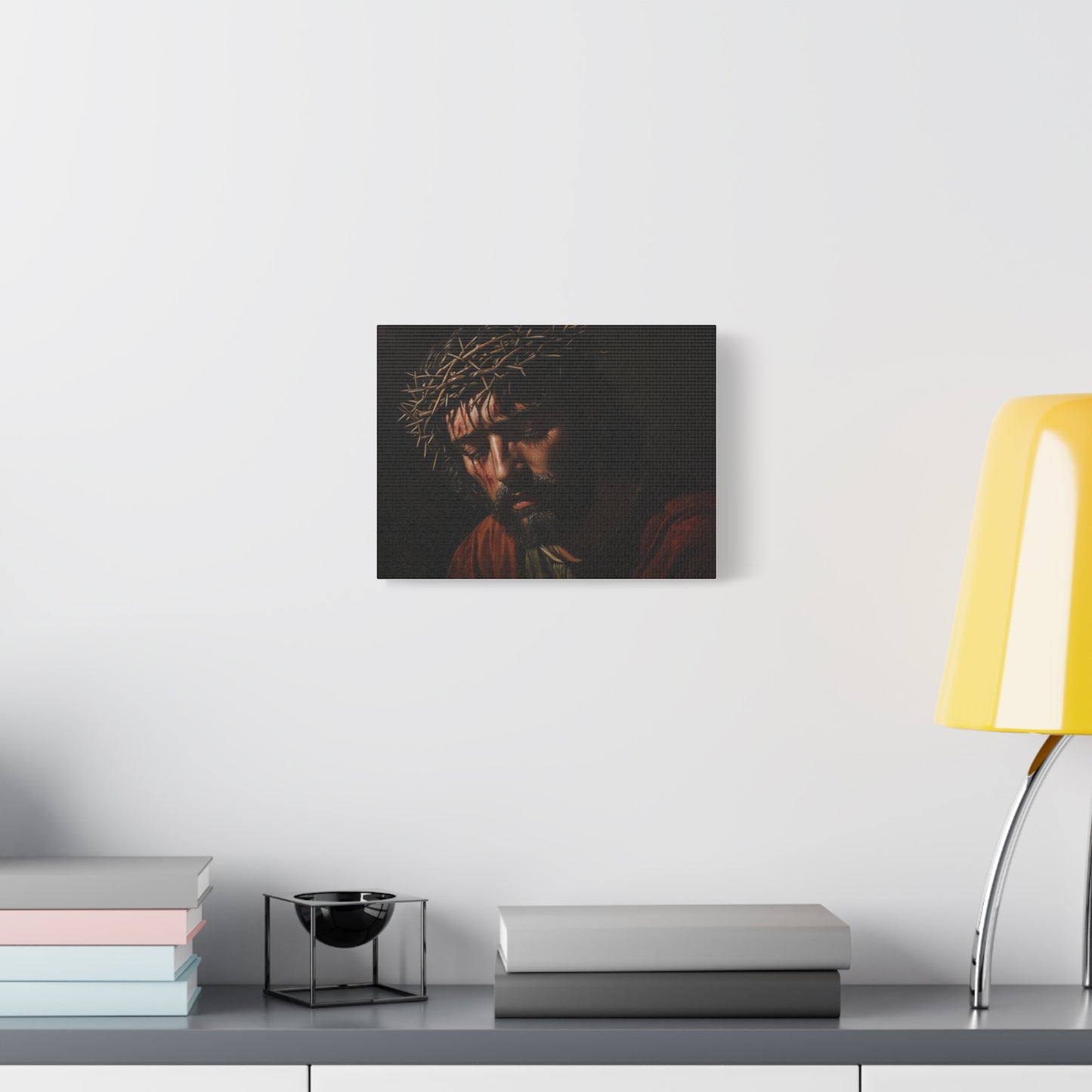 🕯️ Ježíš s trnovou korunou – Obraz tiché oběti