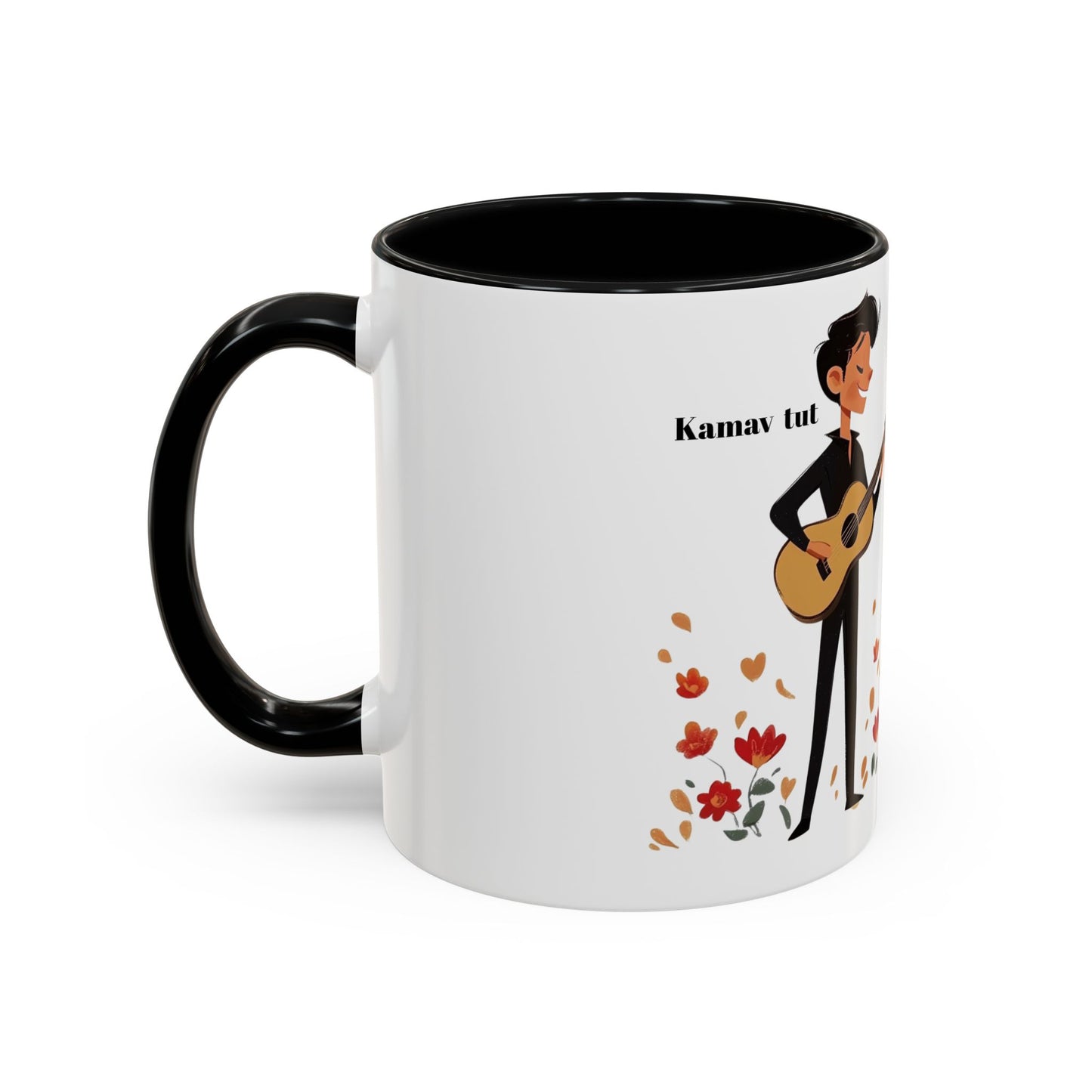 🎸 „Kamav tut“ – Romantický hrnek s romskou láskou