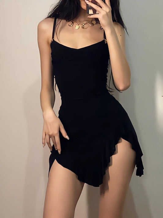 Summer New Women Dresses V-Neck Strap Knitted A-LINE Dresses Sexy Solid Sleeveless Slim Clubwear Party Elegant Lady Mini Dresses